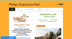 Desktop Screenshot of phelpsscarecrowfest.org